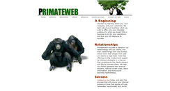 Desktop Screenshot of primatewebdesign.com